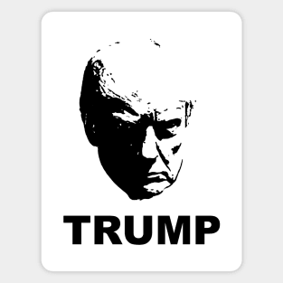 Trump Name Silhouette Magnet